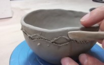 青磁の器作り